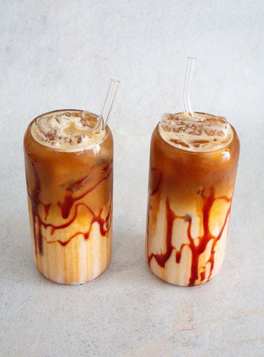 Iskall karamellmacchiato