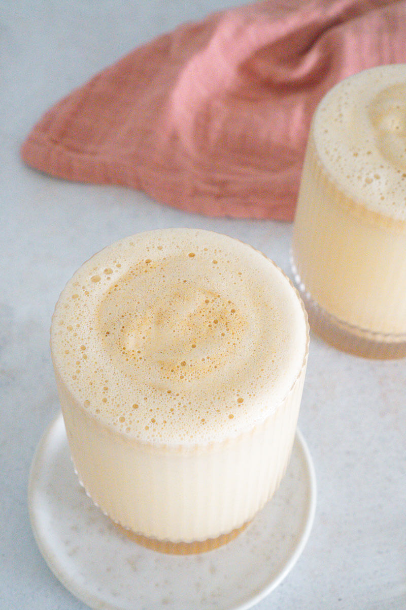 Jordnötssmörmjölk